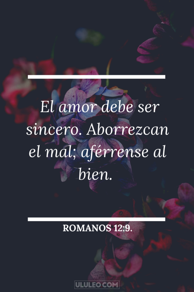 Romanos 12:9