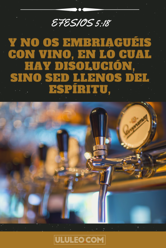 Efesios 5:18