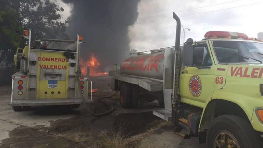 Incendio de vegetación afectó planta Goodyear en Carabobo