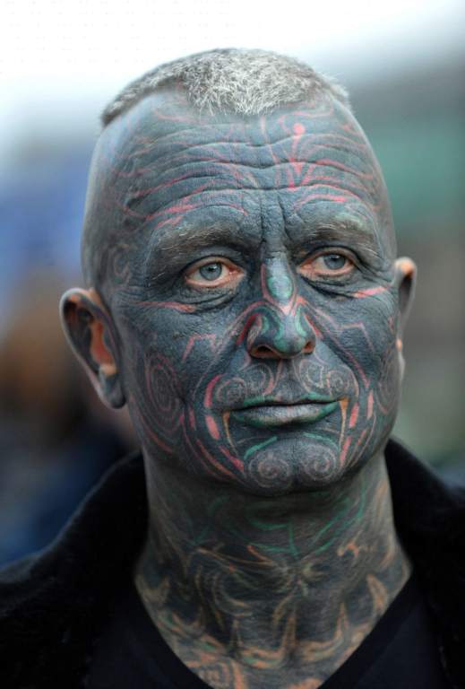 Rostro Tatuado de Vladimir Franz