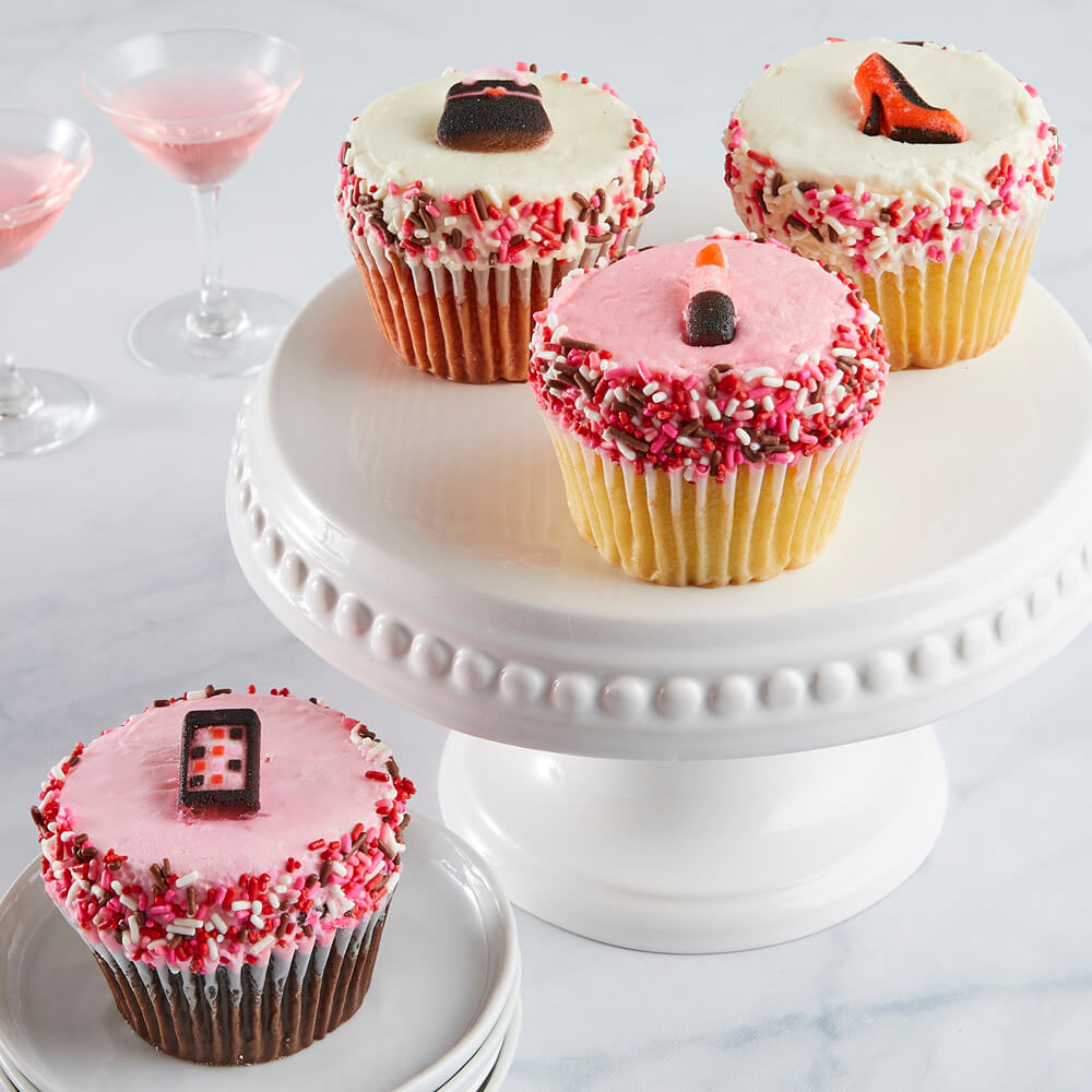 Para el día de la mujer prepara deliciosos cupcakes decorados