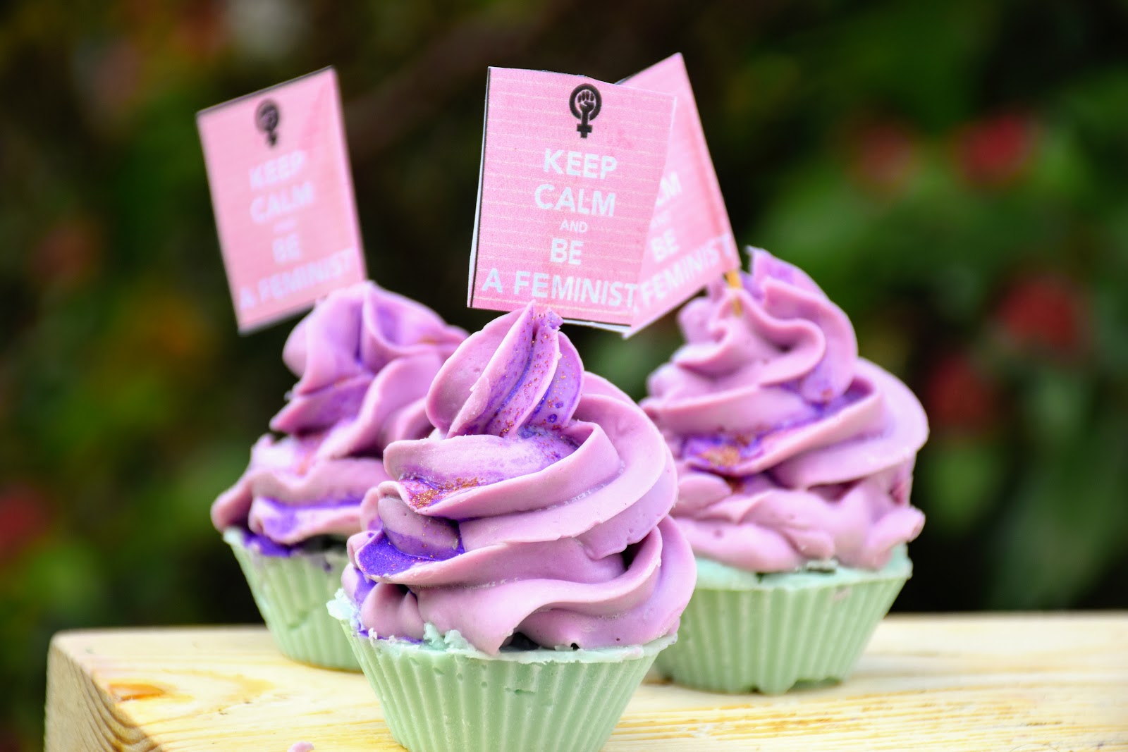 Cupcakes para el día de la mujer