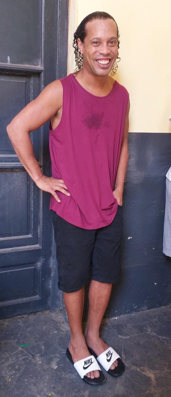 Ronaldinho Preso en Paraguay