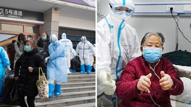 Anciana de 103 años supera el coronavirus y sale del hospital