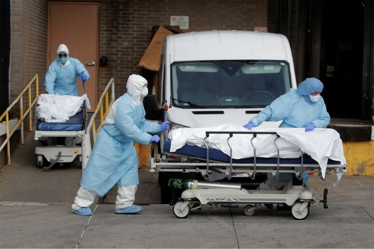 Estados Unidos record de Muertes por coronavirus