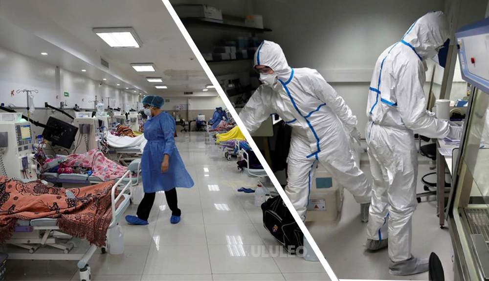 médicos chinos ante el coronavirus