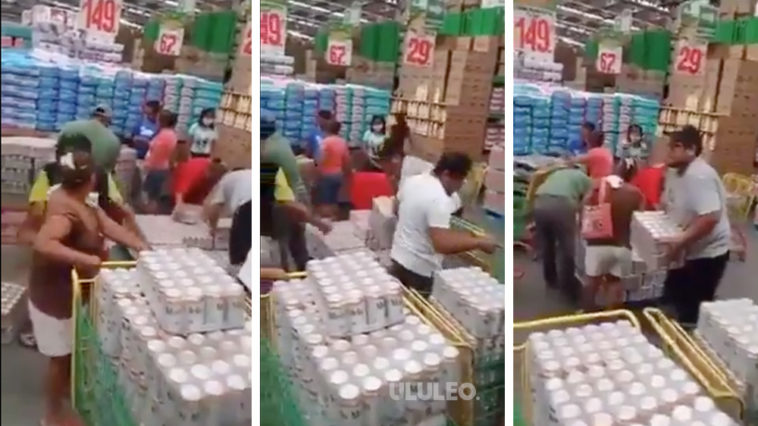 En México se pelean por la cerveza en plena pandemia