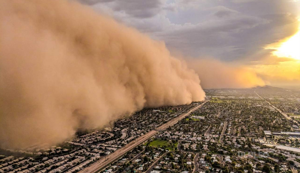 Nube de Humo en EEUU