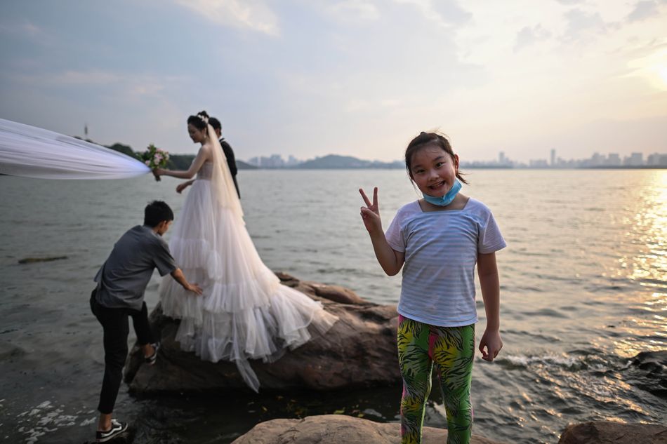Macrofiesta en Wuhan