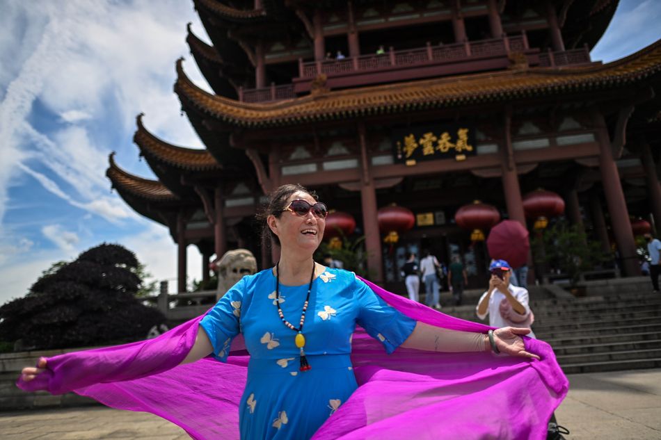 Megafiesta en Wuhan