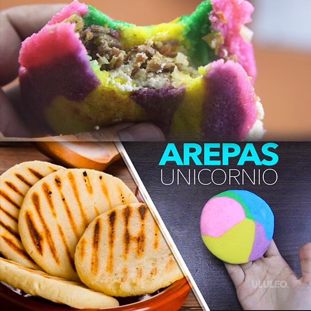 arepas coloridas
