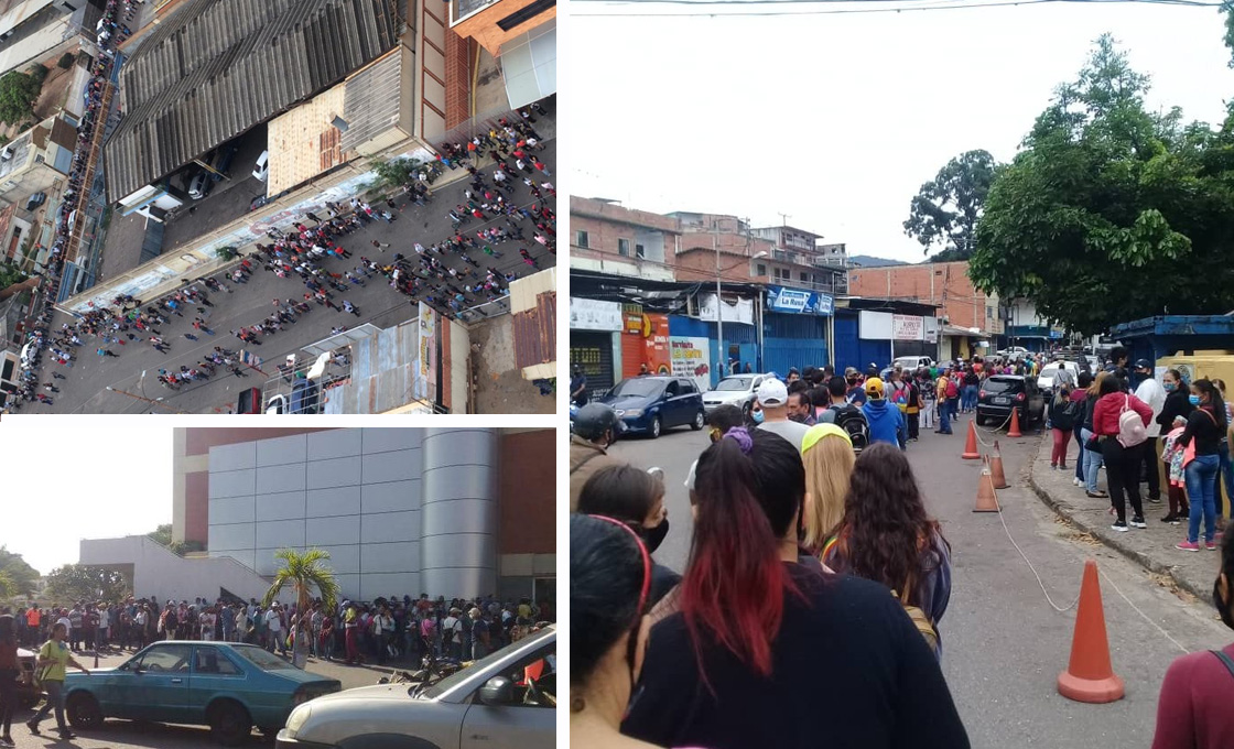 Colas para sacar cédula en el saime