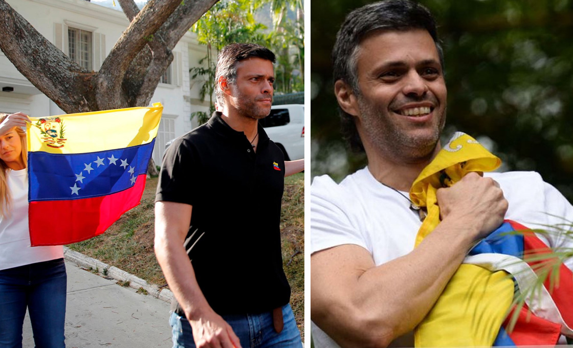 Leopoldo López salió de embajada de España con rumbo a Bogotá, Colombia